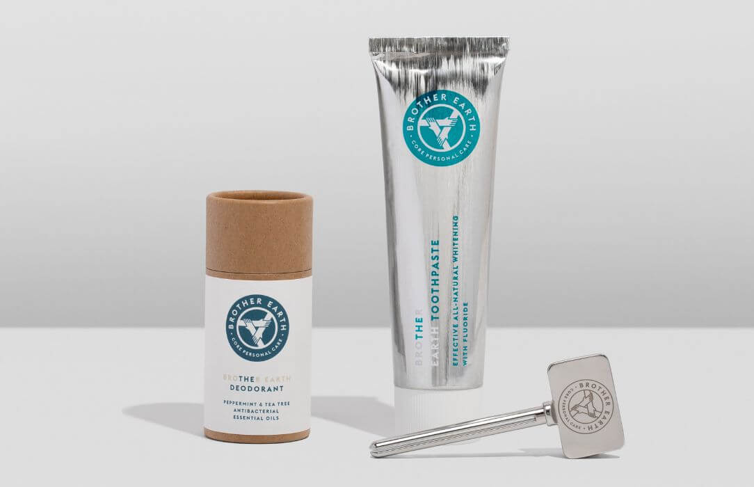 THE Natural Refresh Toothpaste and Deodorant Set